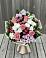 Букет цветов из: Альстромерии, Гвоздики, Розы и Хризантемы в Юганце