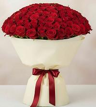 Букет 101 Красная роза Милано #REPLACE_PRED# Юганце