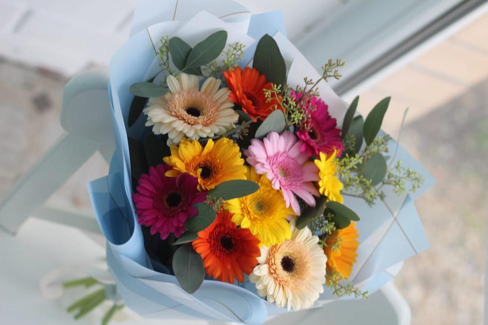 Букет цветов из: Герберы в Юганце