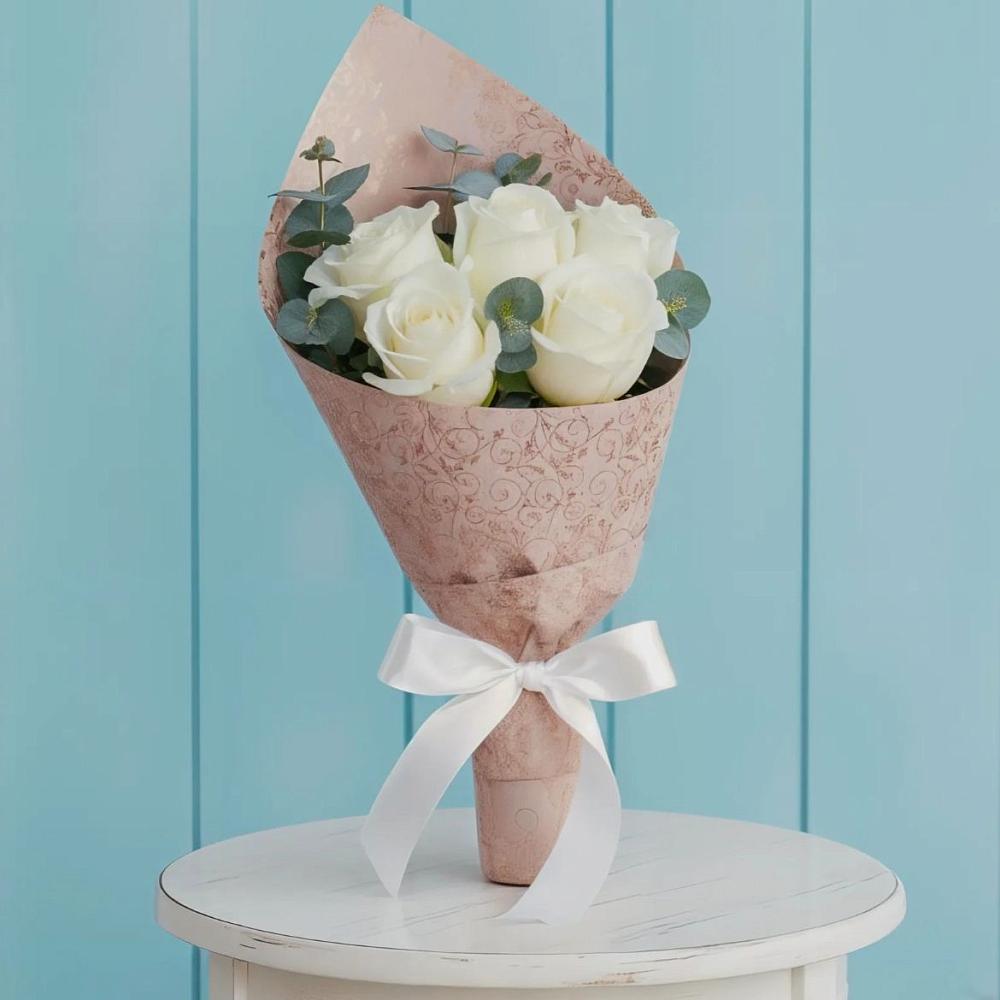 Букет цветов из: Розы в Юганце