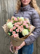 Букет цветов из:  Розы #REPLACE_PRED# Юганце