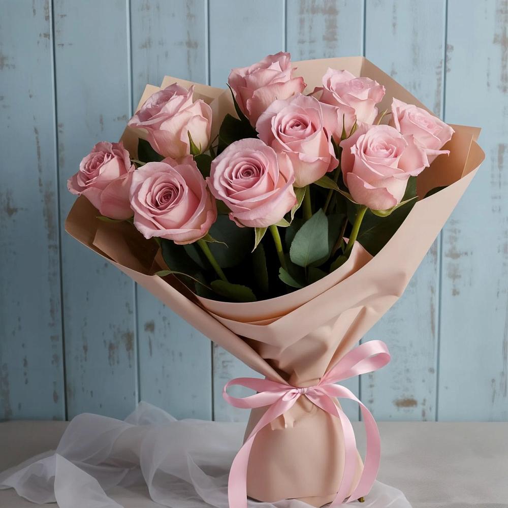 Букет цветов из: Розы в Юганце