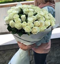 Букет 35 Белых роз #REPLACE_PRED# Юганце