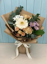 Букет цветов из:  Герберы и Хризантемы #REPLACE_PRED# Юганце