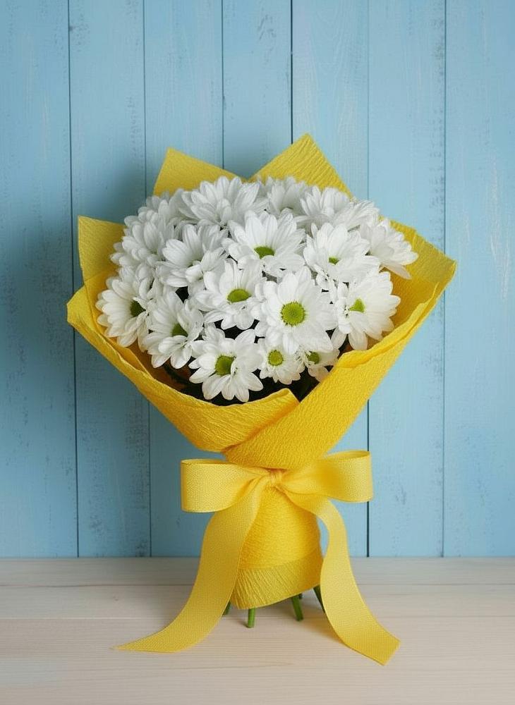 Букет цветов из: Хризантемы в Юганце