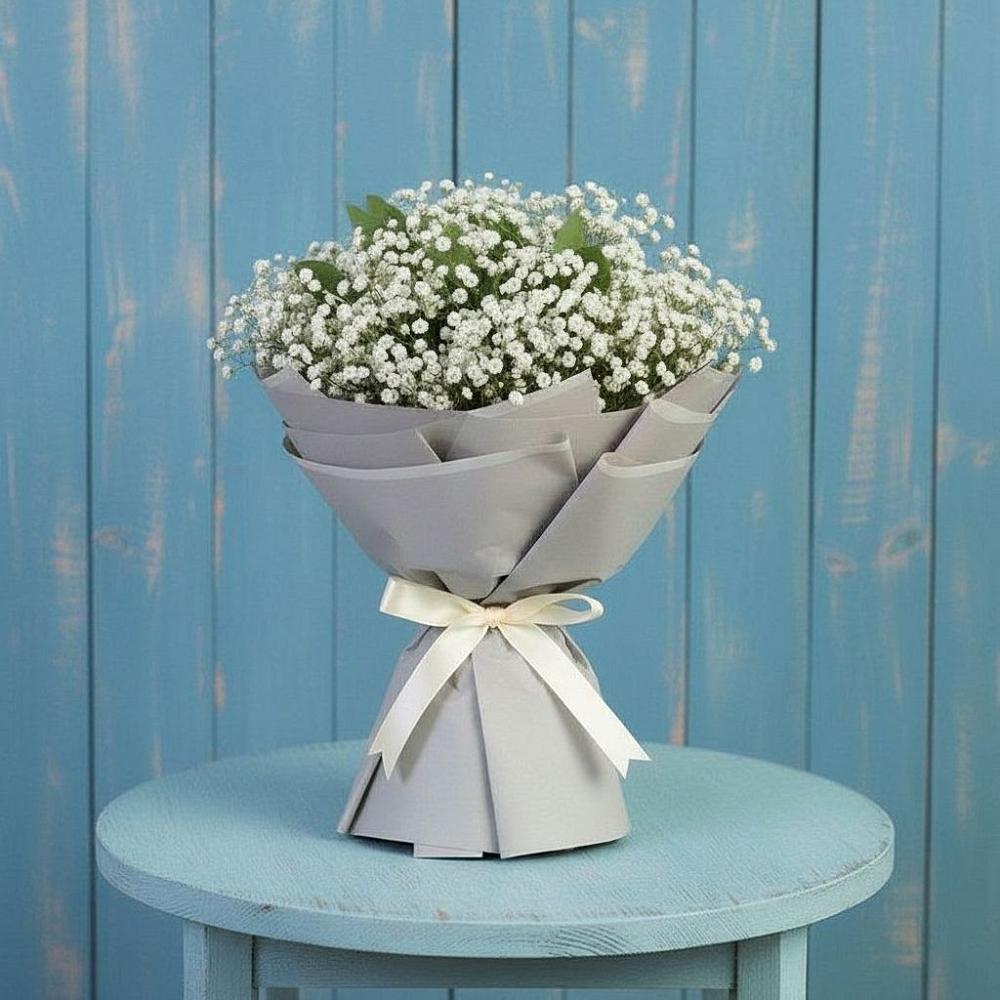 Букет цветов из: Гипсофила в Юганце