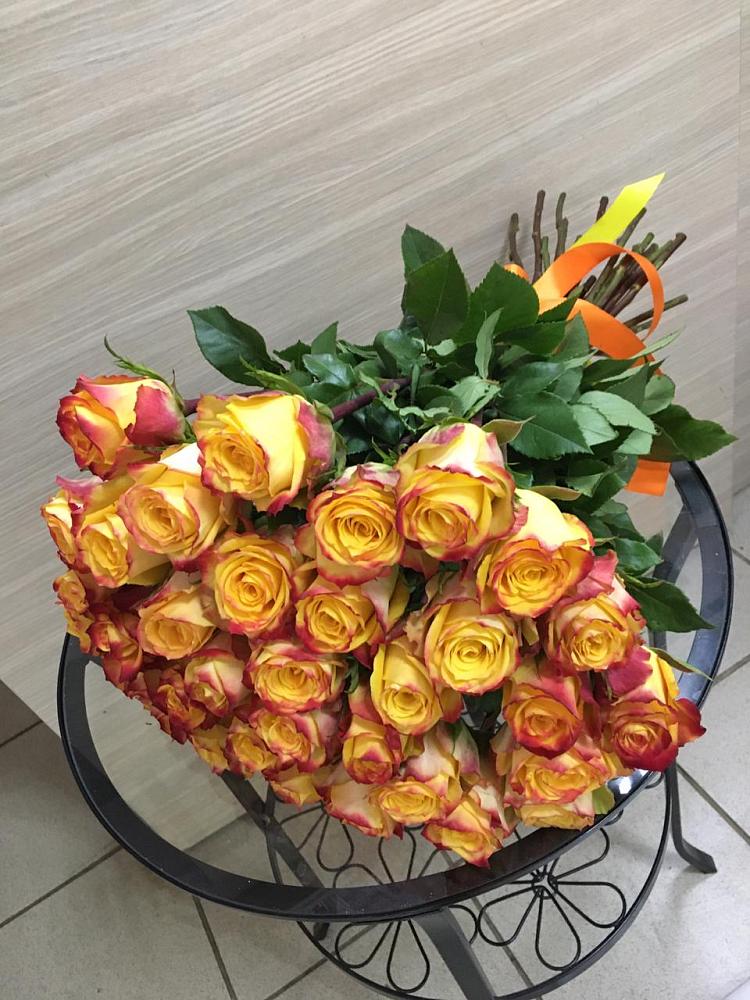 Букет Желтые розы в Юганце