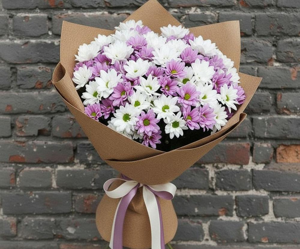 Букет цветов из: Хризантемы в Юганце