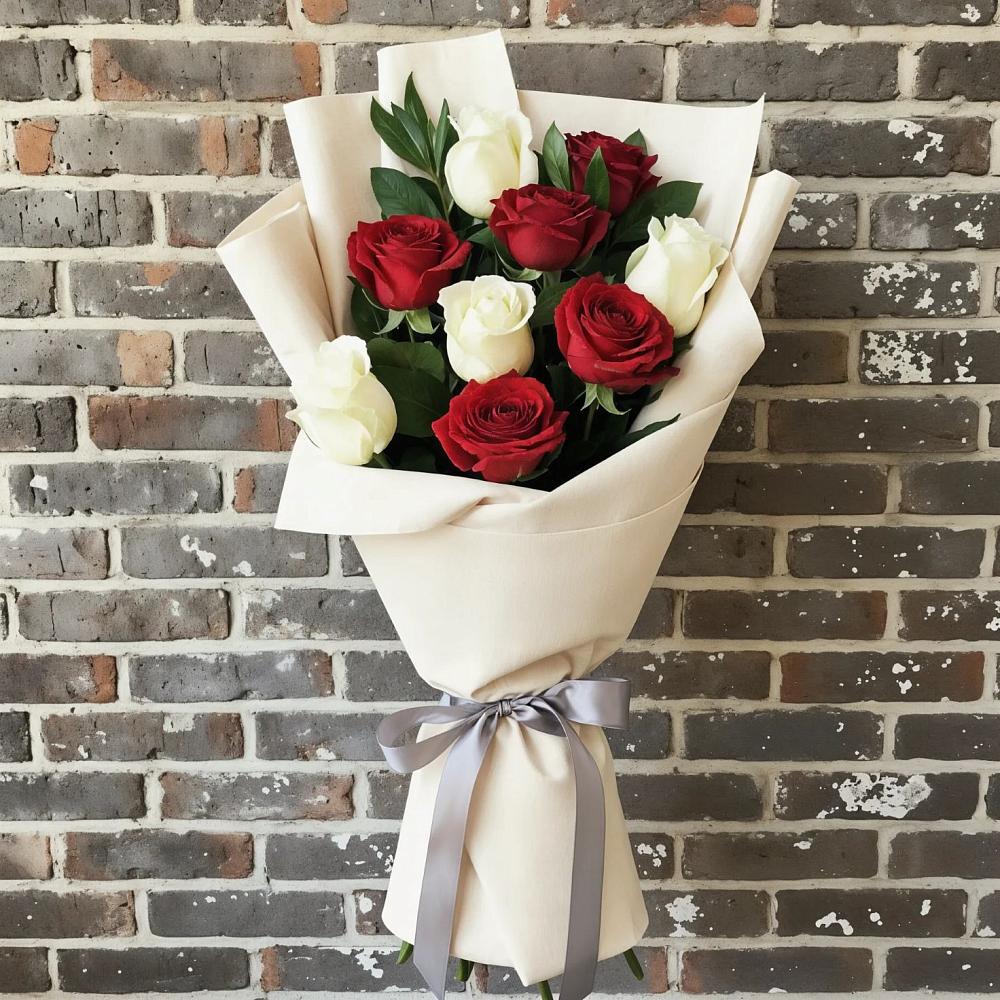 Букет цветов из: Розы в Юганце