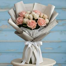 Букет цветов из:  Розы в Юганце