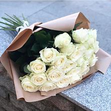 Букет Белые розы Анастасия #REPLACE_PRED# Юганце