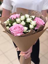 Букет цветов из:  Розы #REPLACE_PRED# Юганце