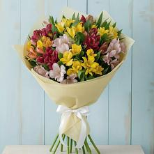 Букет цветов из:  Альстромерии #REPLACE_PRED# Юганце