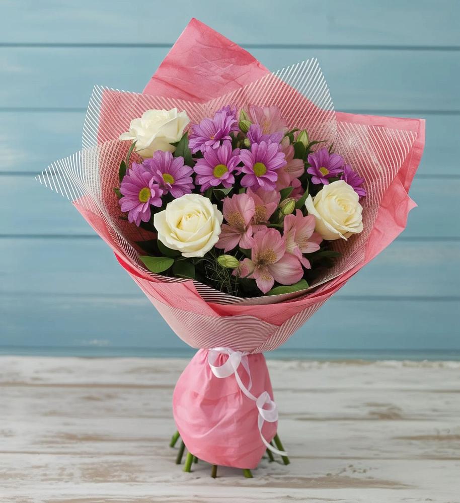 Букет цветов из: Герберы в Юганце