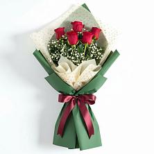 Букет цветов из:  Розы в Юганце