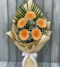 Букет цветов из:  Герберы в Юганце