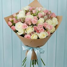 Букет цветов из:  Розы в Юганце